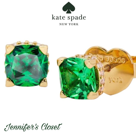 KATE SPADE Pave & Crystal Stud Earrings NWT - Picture 2 of 7